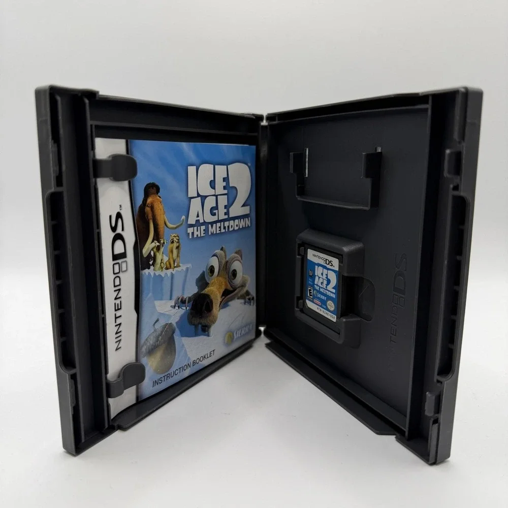 Ice‎ Age 2: The Meltdown Nintendo DS Game E Sierra NTSC-U/C Case Manual CIB